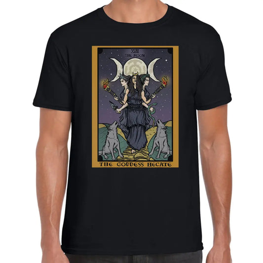 The Goddes Hecate 3 Moon T-Shirt - Tshirtpark.com