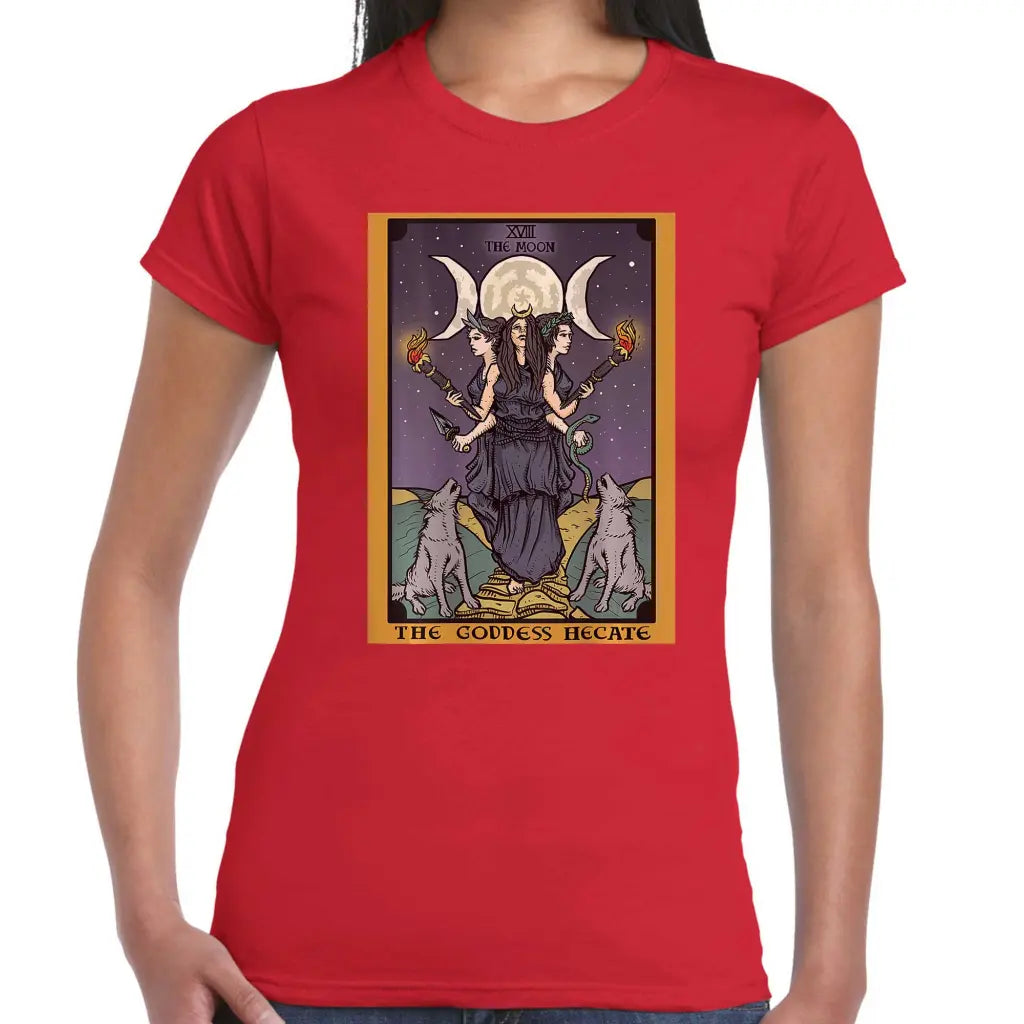 The Goddess Of Hecate Ladies T-shirt - Tshirtpark.com