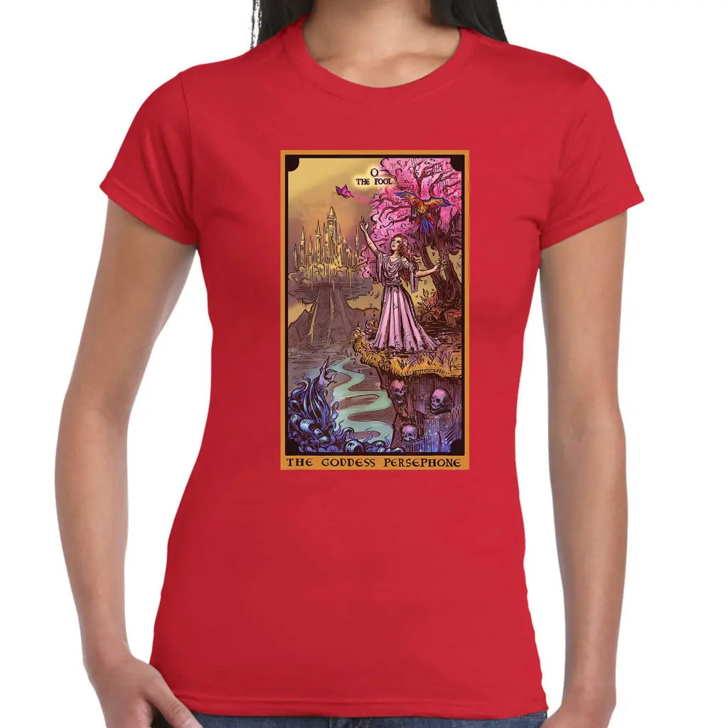 The Goddess Persephone Ladies T-shirt - Tshirtpark.com