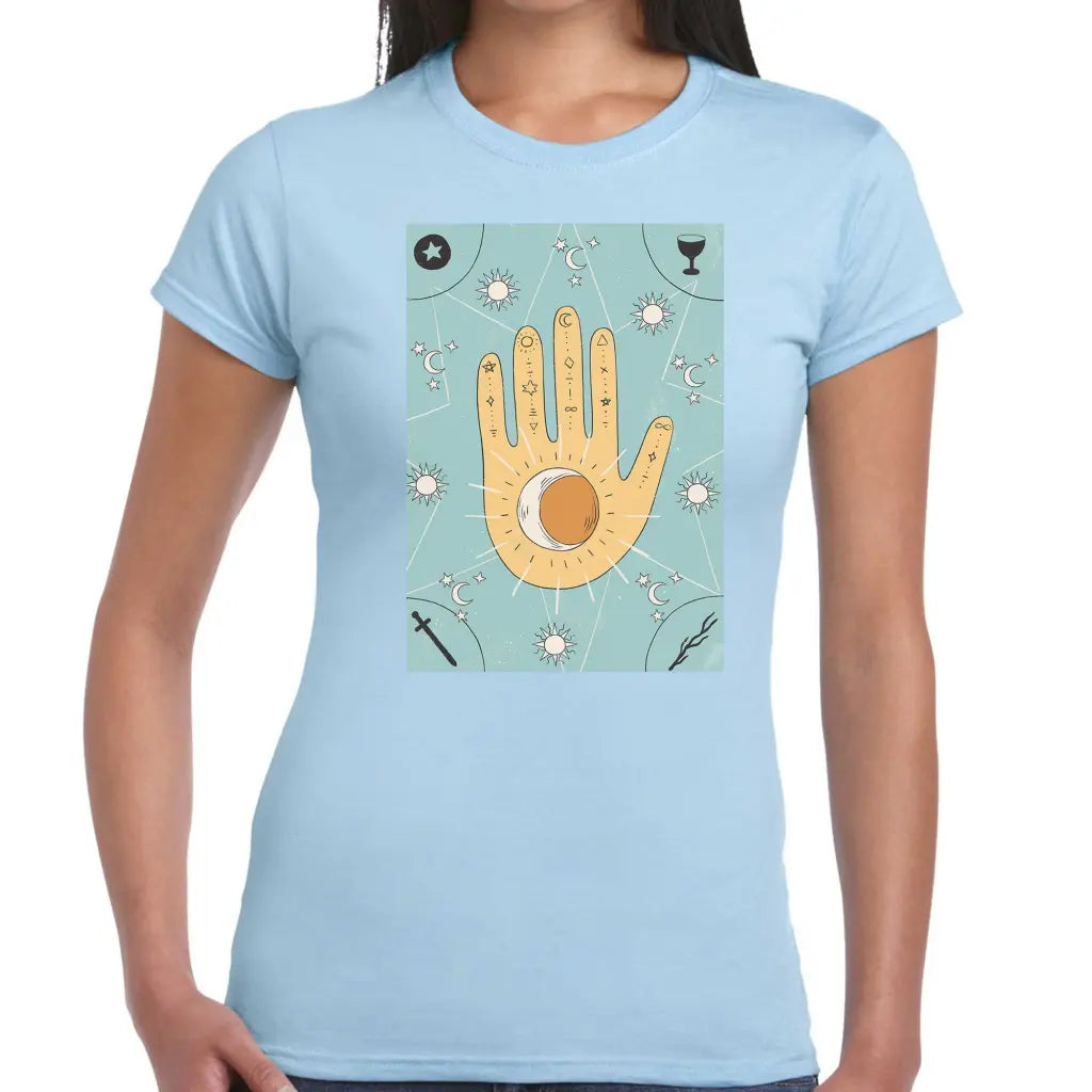 The Hand Card Ladies T-shirt - Tshirtpark.com