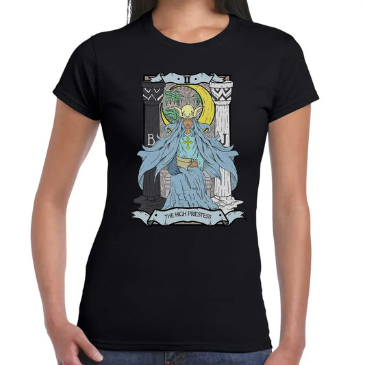The High Priestess Blue Ladies T-shirt - Tshirtpark.com
