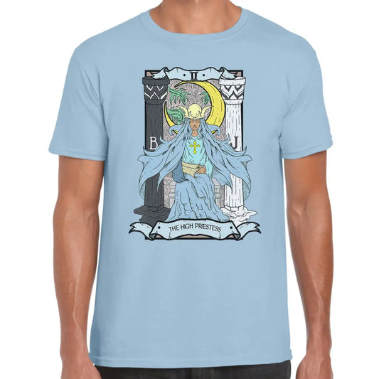 The High Priestess Blue T-Shirt - Tshirtpark.com