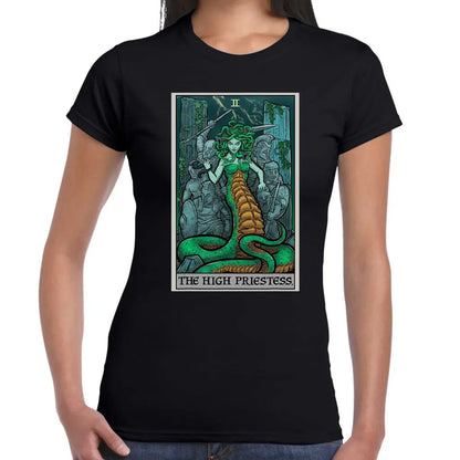 The High Priestess Snake Ladies T-shirt - Tshirtpark.com