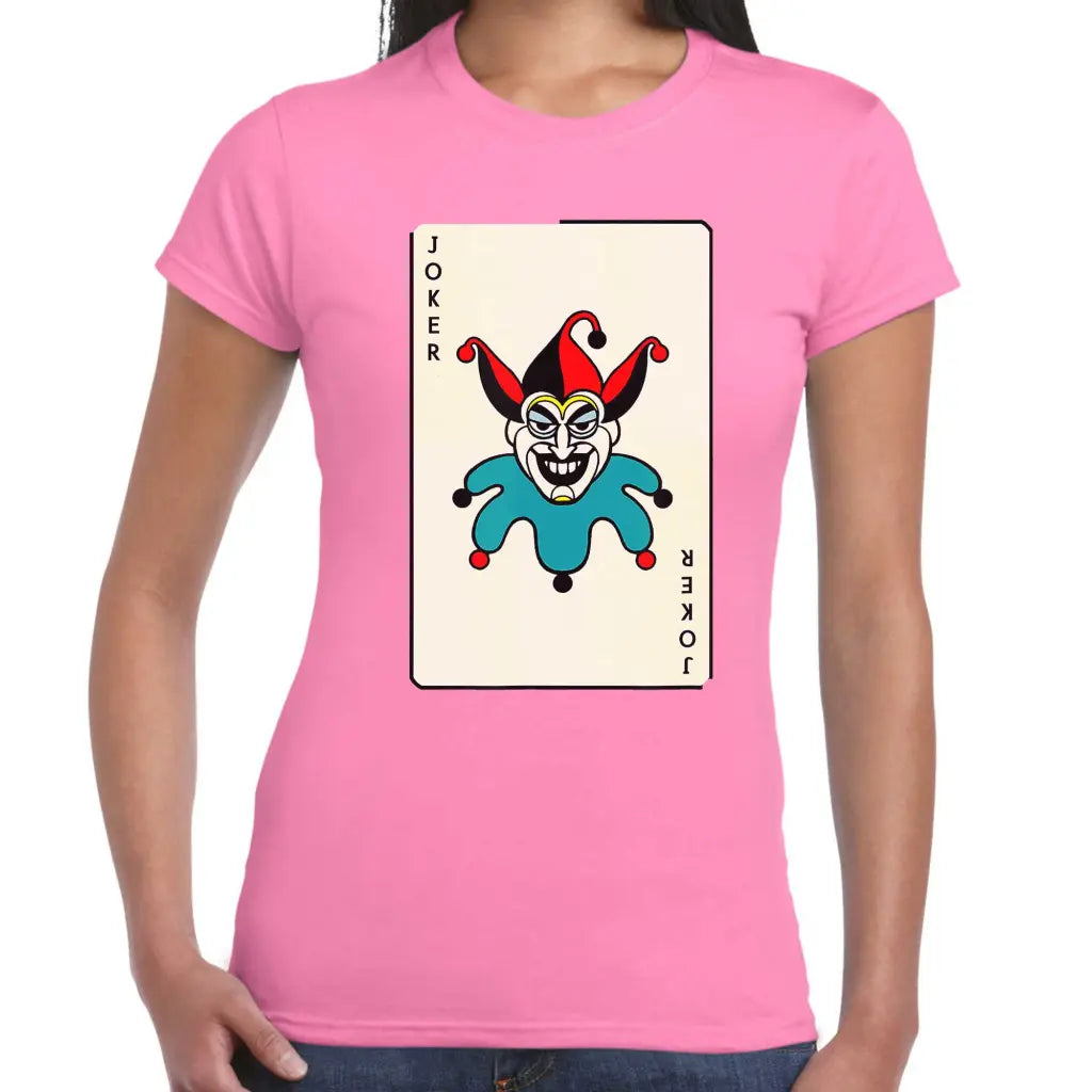 The Joker Card Ladies T-shirt - Tshirtpark.com