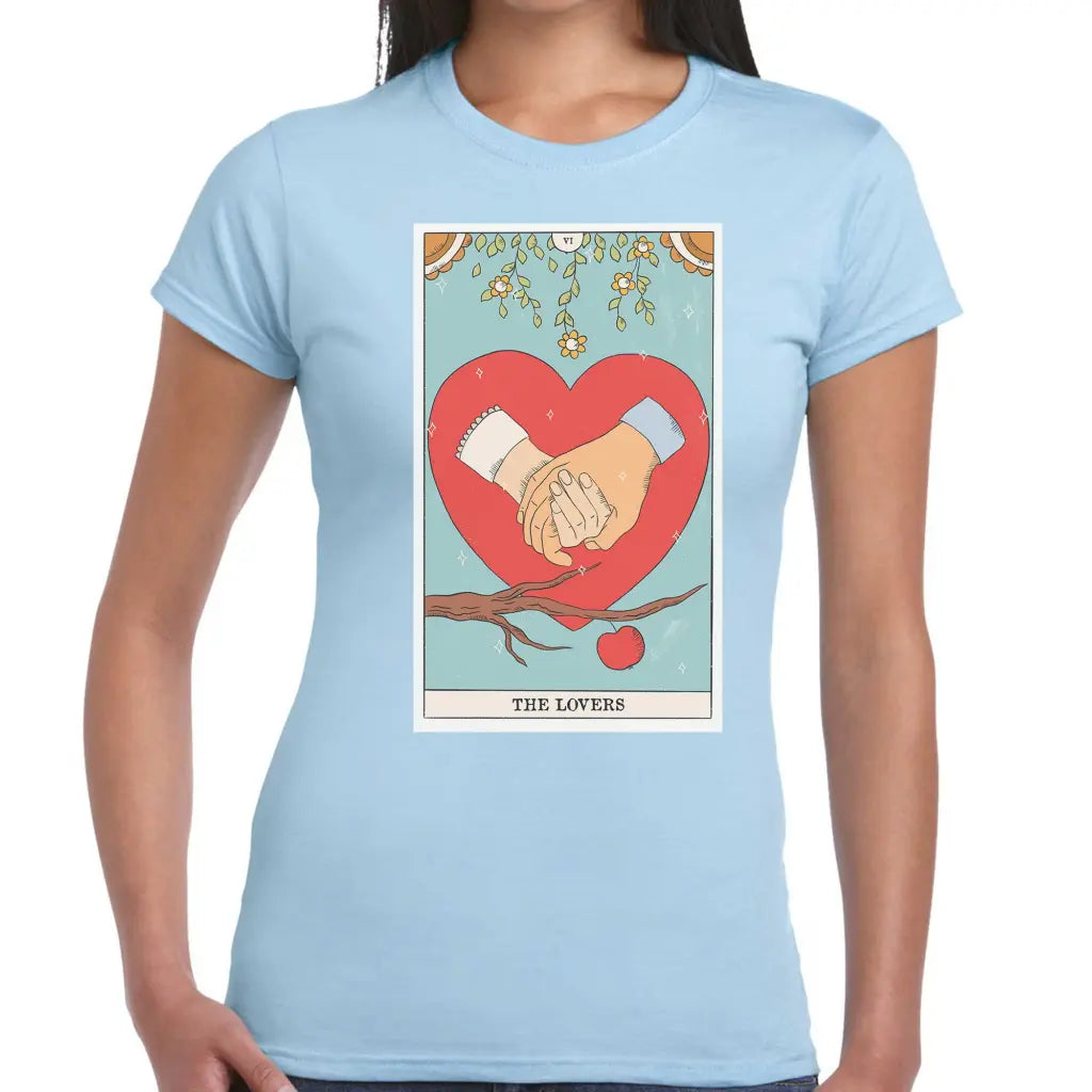 The Lovers Holding Hands Ladies T-shirt - Tshirtpark.com