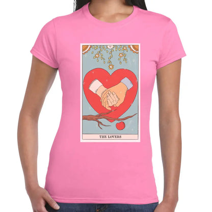 The Lovers Holding Hands Ladies T-shirt - Tshirtpark.com