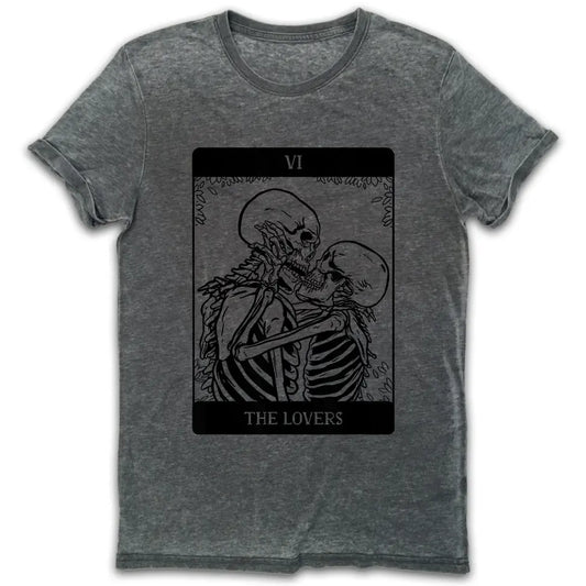 The Lovers Vintage Burn-Out T-shirt - Tshirtpark.com