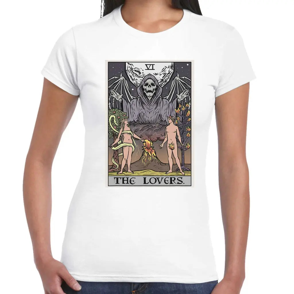 The Lovers Volcano Ladies T-shirt - Tshirtpark.com