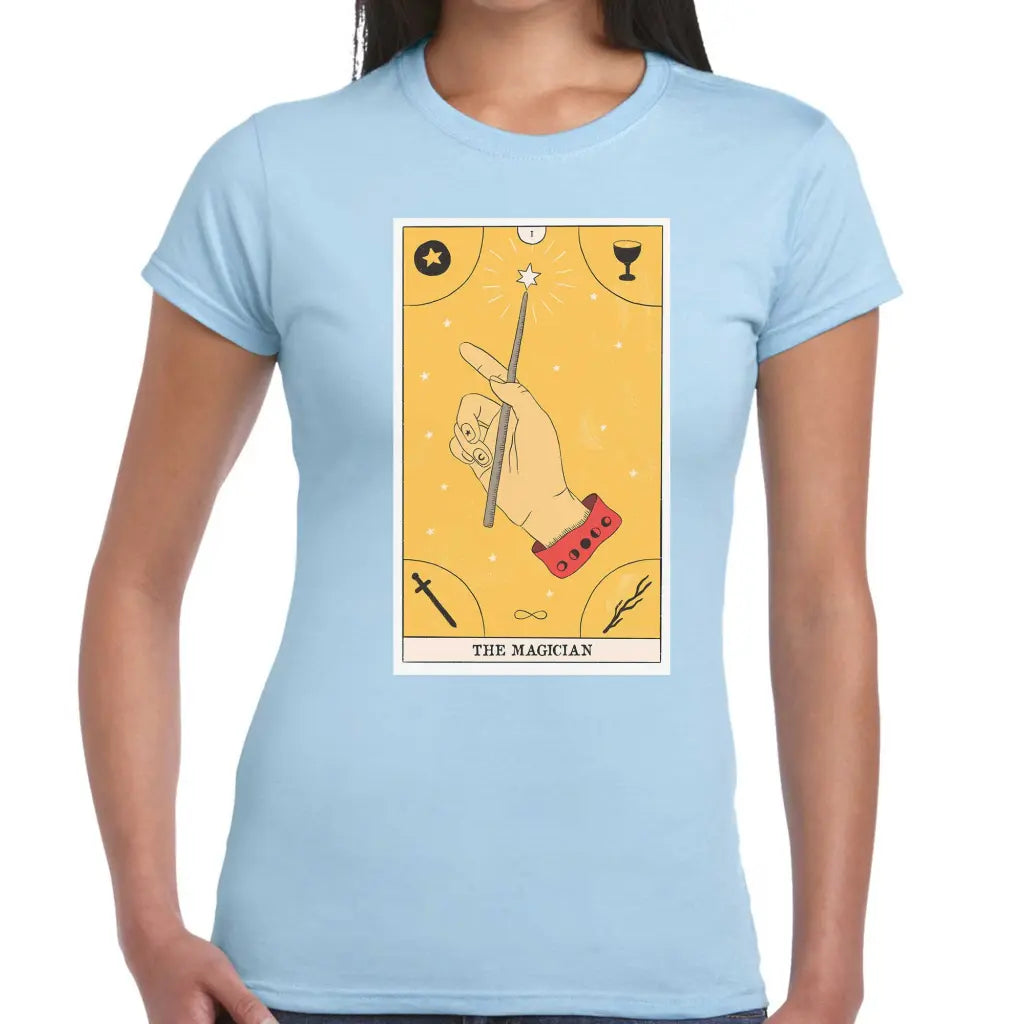 The Magician Stick Ladies T-shirt - Tshirtpark.com