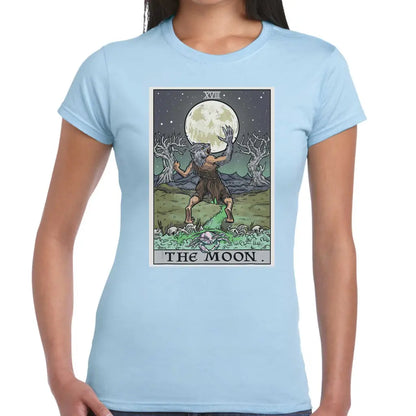 The Moon Wolf Ladies T-shirt - Tshirtpark.com