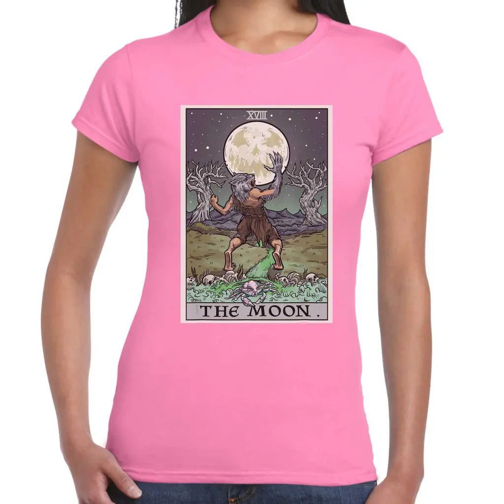 The Moon Wolf Ladies T-shirt - Tshirtpark.com
