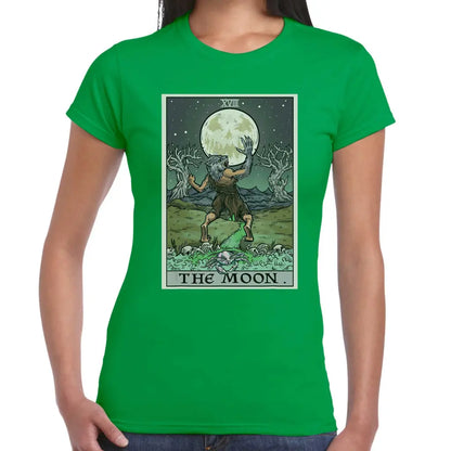 The Moon Wolf Ladies T-shirt - Tshirtpark.com