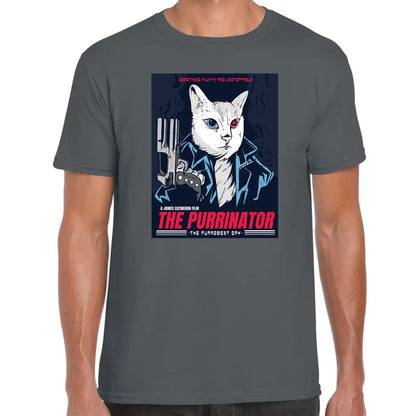 The Purrinator T-Shirt - Tshirtpark.com