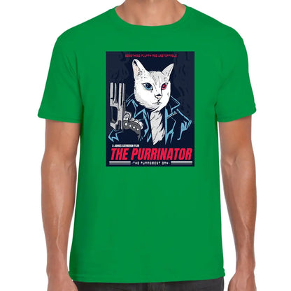 The Purrinator T-Shirt - Tshirtpark.com