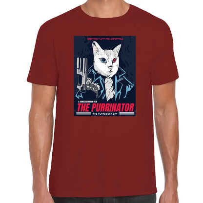 The Purrinator T-Shirt - Tshirtpark.com