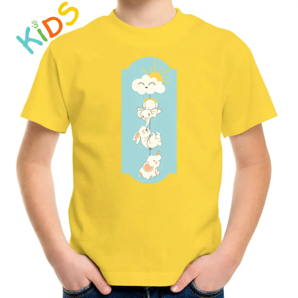 The Rising Sun Animals Kids T-shirt - Tshirtpark.com