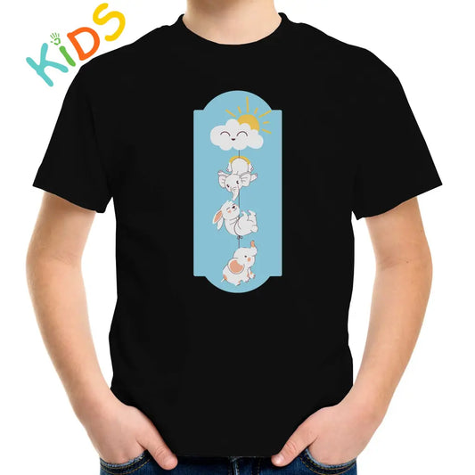 The Rising Sun Animals Kids T-shirt - Tshirtpark.com