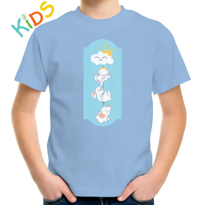 The Rising Sun Animals Kids T-shirt - Tshirtpark.com