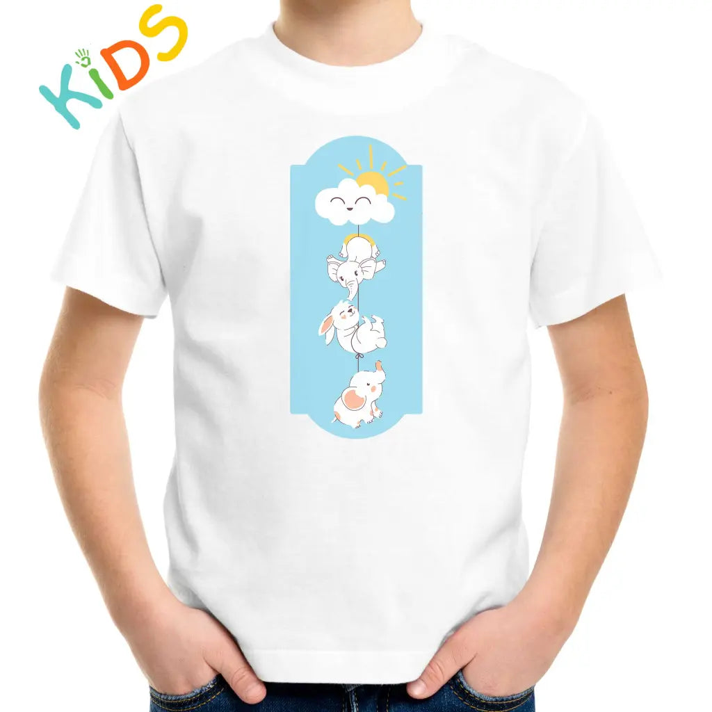 The Rising Sun Animals Kids T-shirt - Tshirtpark.com