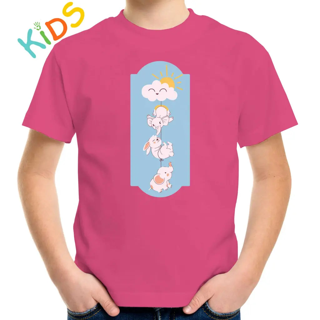 The Rising Sun Animals Kids T-shirt - Tshirtpark.com