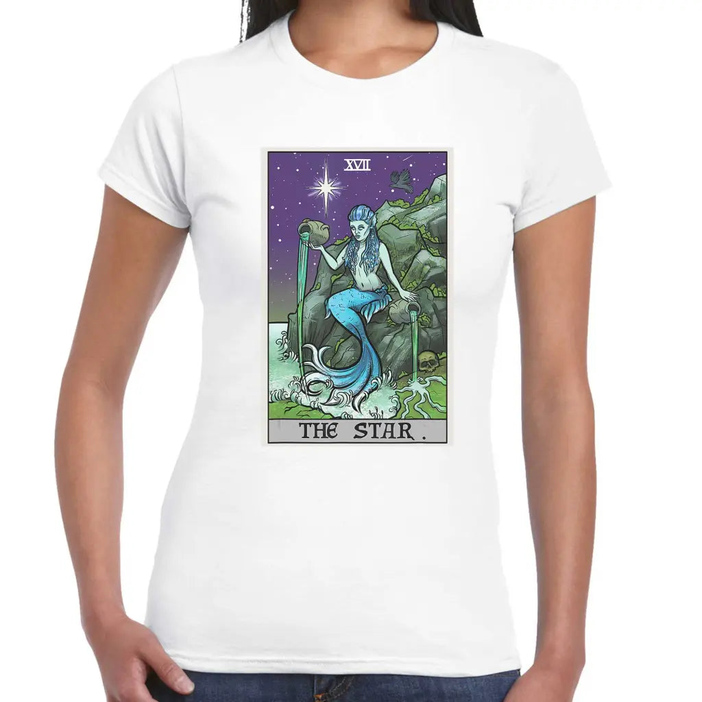 The Star Mermaid Ladies T-shirt - Tshirtpark.com
