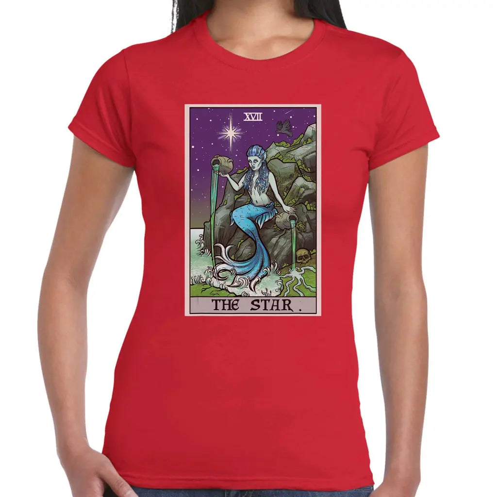 The Star Mermaid Ladies T-shirt - Tshirtpark.com