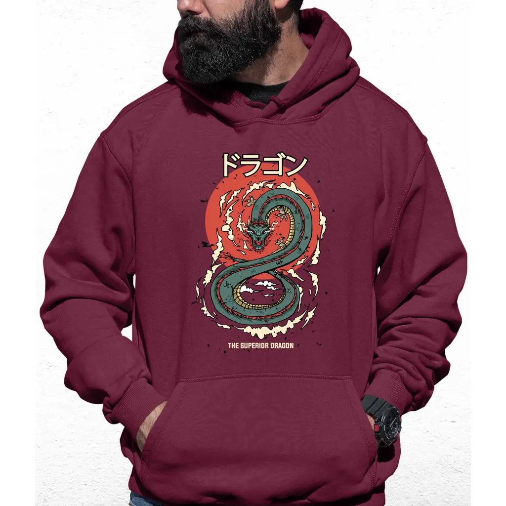 The Superior Dragon Colour Hoodie - Tshirtpark.com