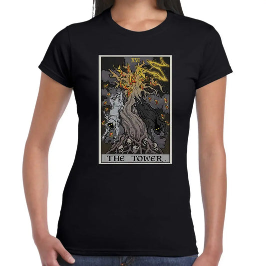 The Tower Ghosts Ladies T-shirt - Tshirtpark.com