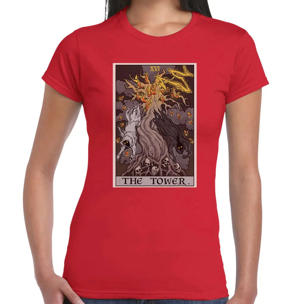 The Tower Ghosts Ladies T-shirt - Tshirtpark.com