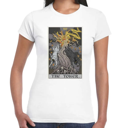 The Tower Ghosts Ladies T-shirt - Tshirtpark.com