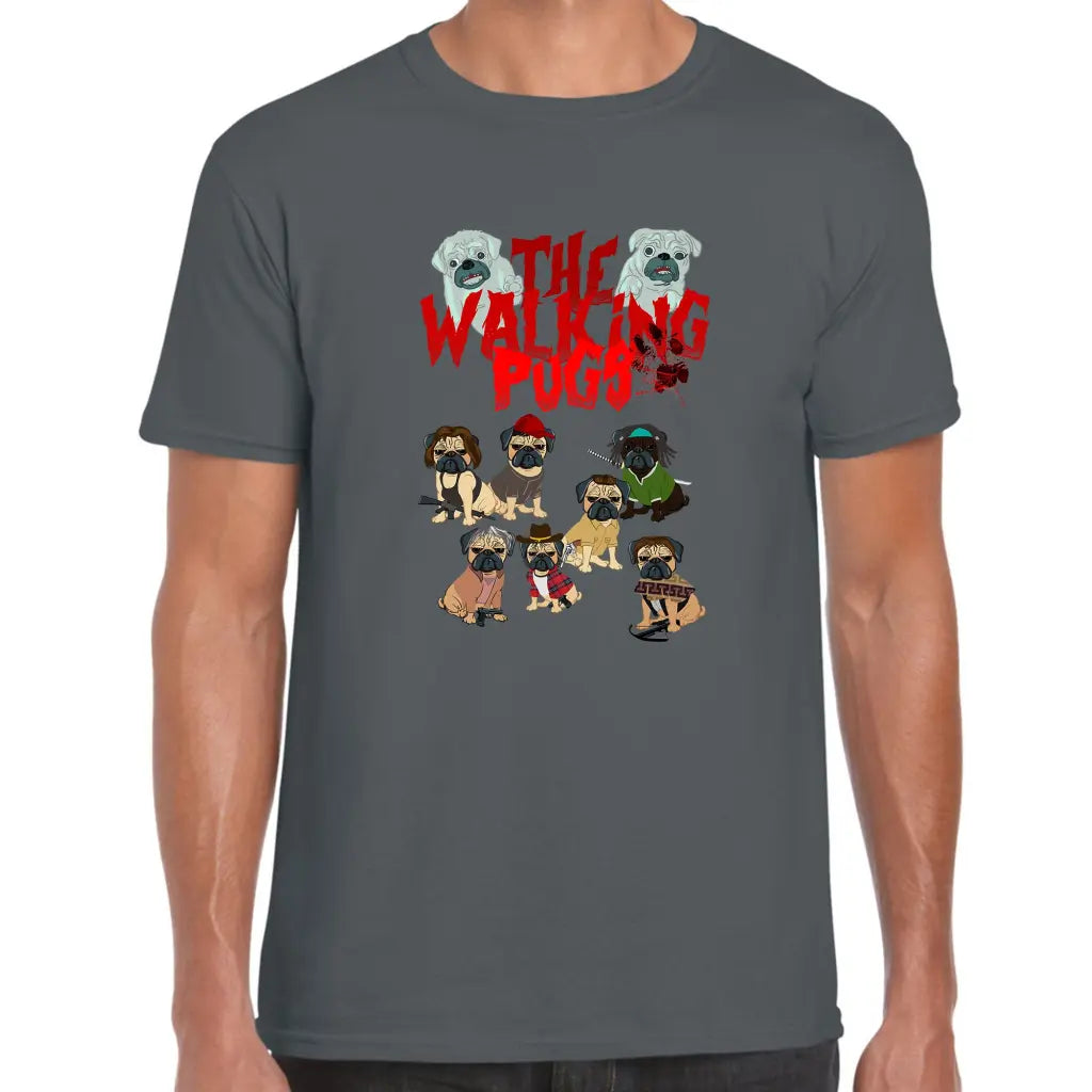 The Walking Pugs T-Shirt - Tshirtpark.com