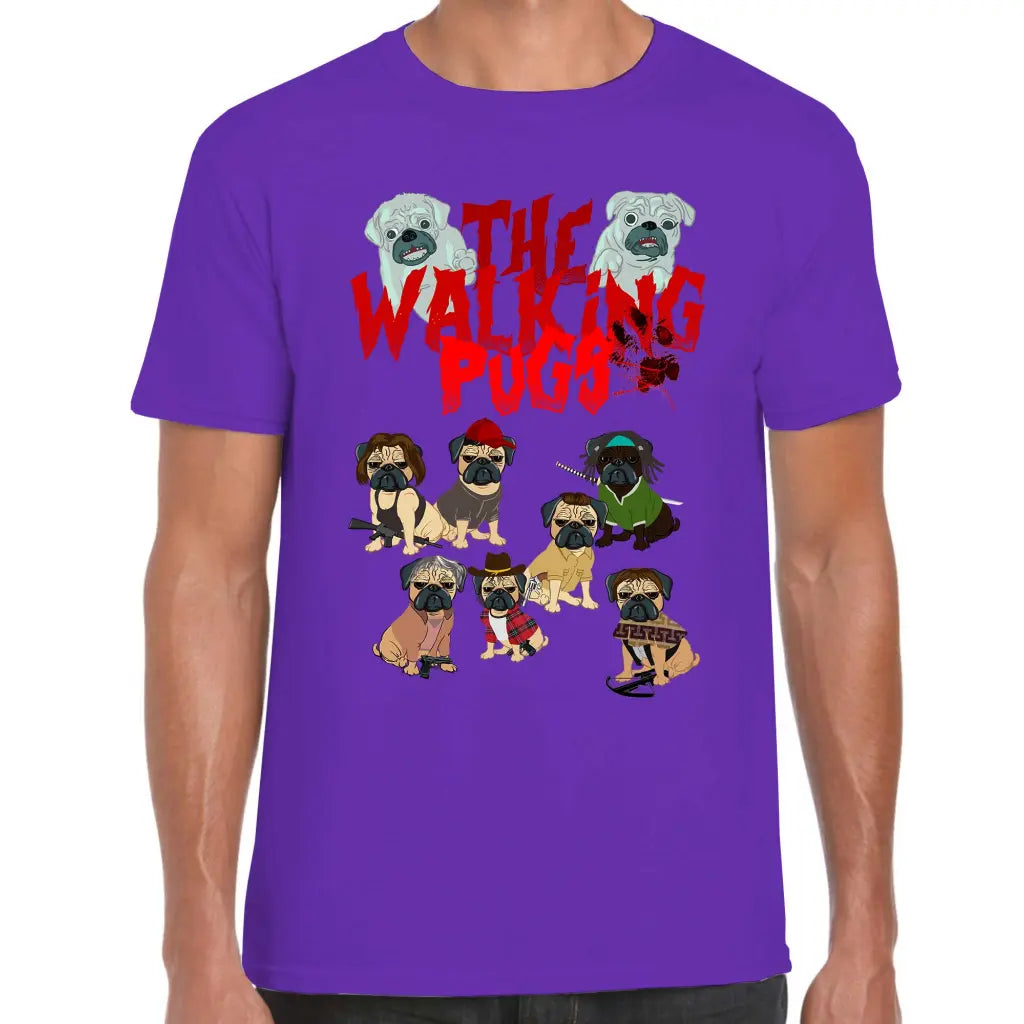 The Walking Pugs T-Shirt - Tshirtpark.com