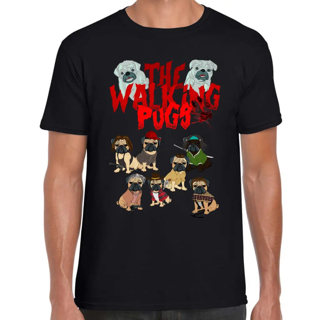 The Walking Pugs T-Shirt - Tshirtpark.com