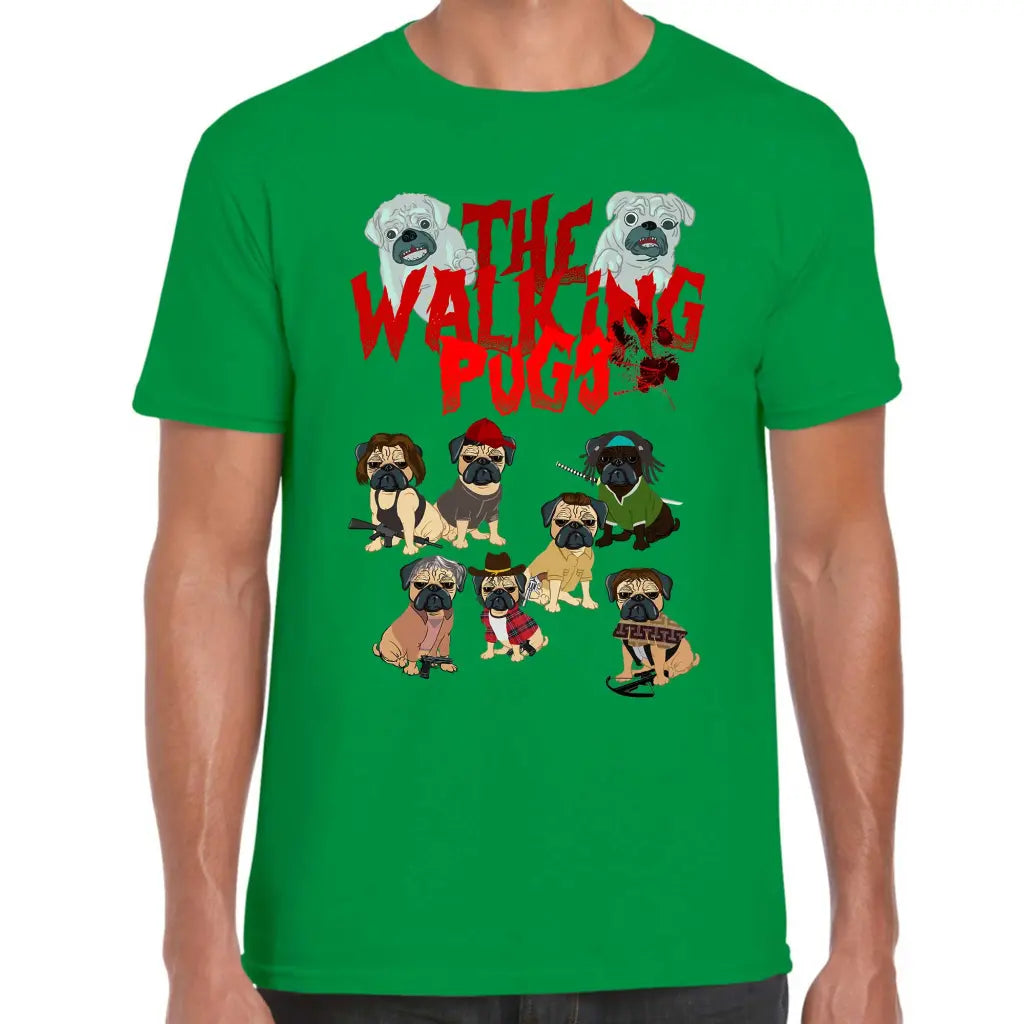 The Walking Pugs T-Shirt - Tshirtpark.com