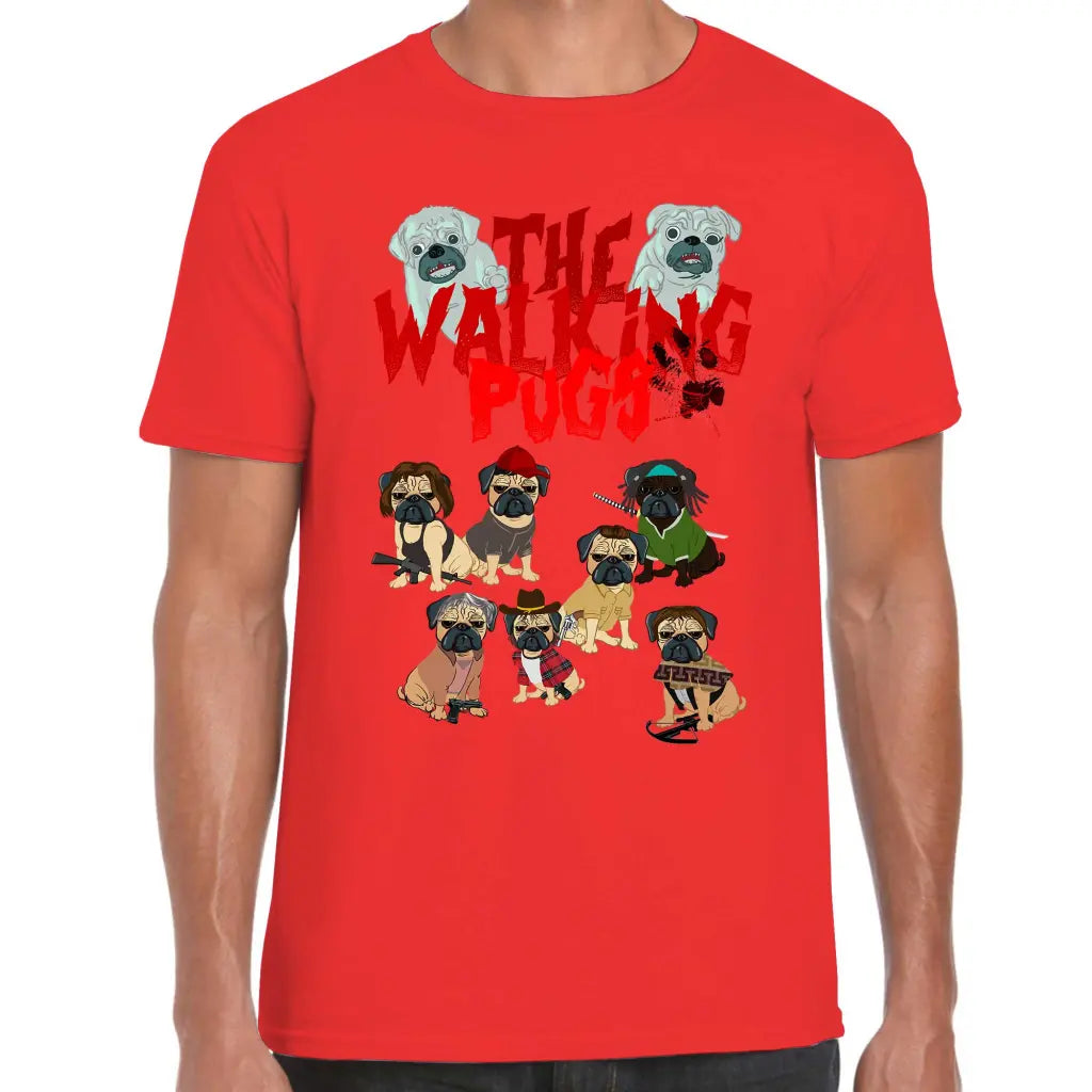 The Walking Pugs T-Shirt - Tshirtpark.com