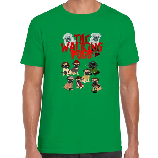 The Walking Pugs T-Shirt - Tshirtpark.com