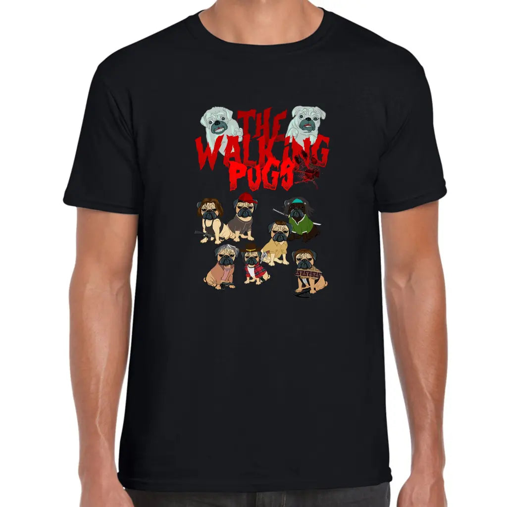 The Walking Pugs T-Shirt - Tshirtpark.com