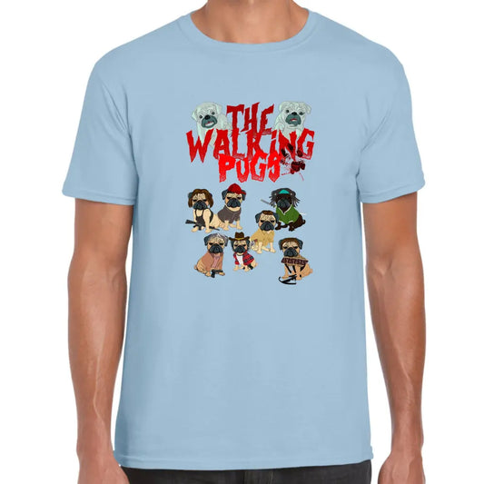 The Walking Pugs T-Shirt - Tshirtpark.com