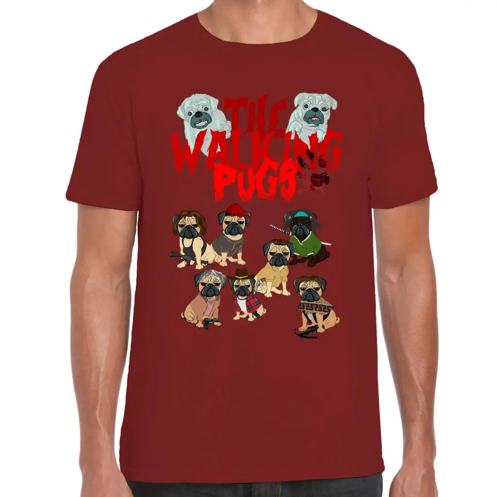 The Walking Pugs T-Shirt - Tshirtpark.com