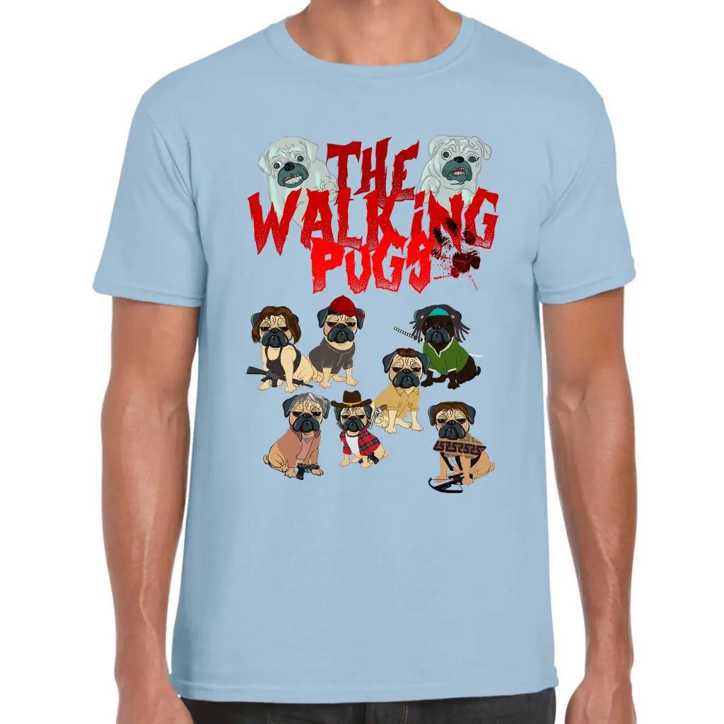 The Walking Pugs T-Shirt - Tshirtpark.com