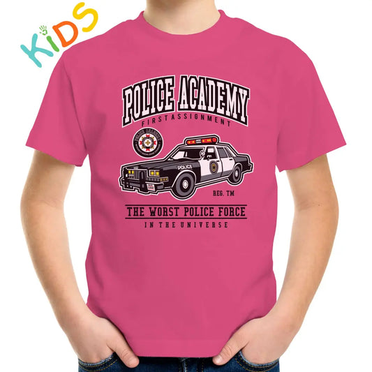 The Worst Police Force Kids T-shirt - Tshirtpark.com