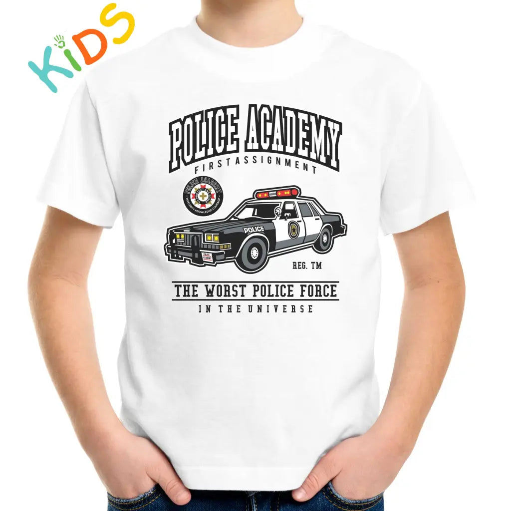 The Worst Police Force Kids T-shirt - Tshirtpark.com