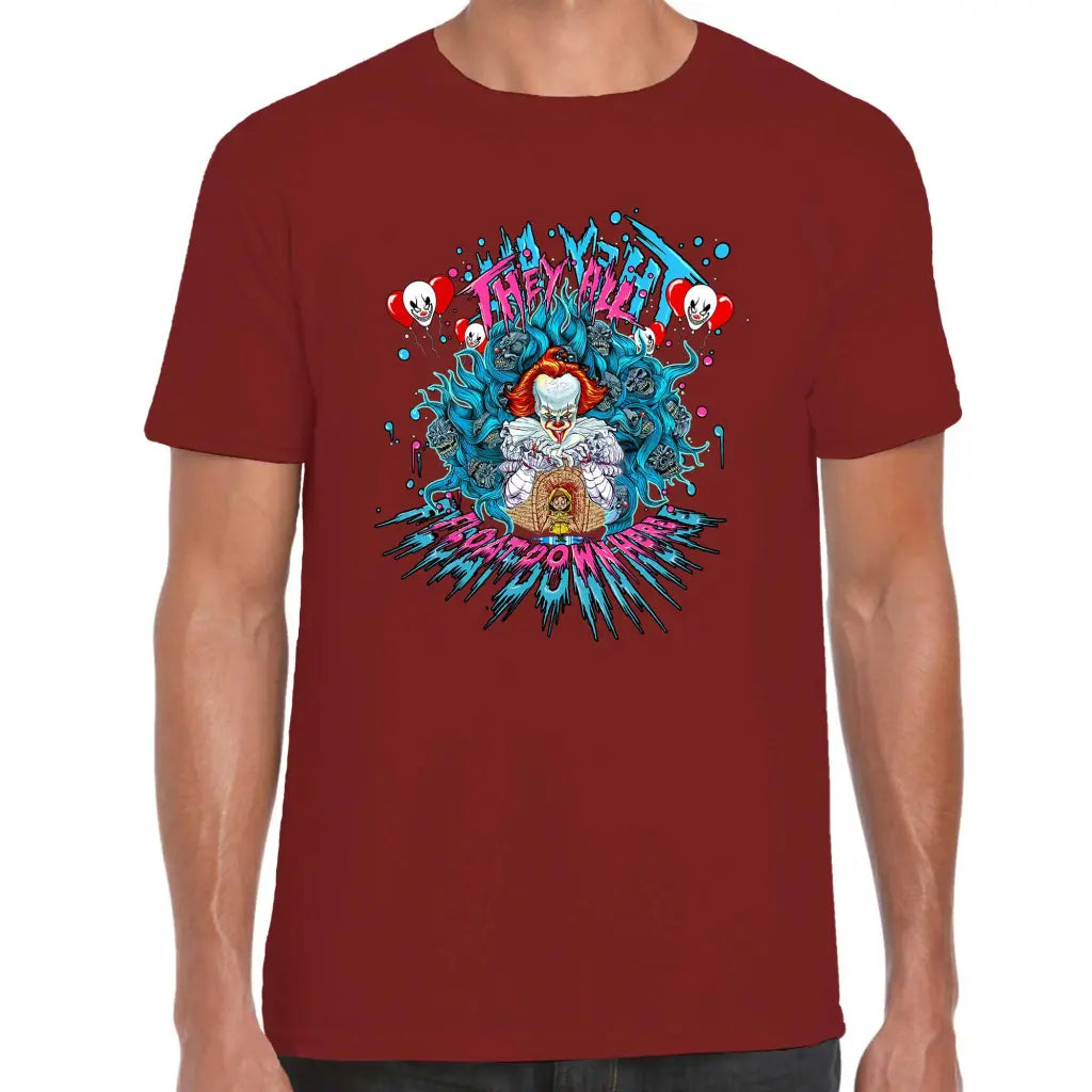 They All Float Down Here T-Shirt - Tshirtpark.com