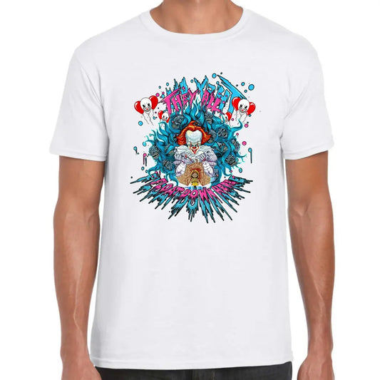 They All Float Down Here T-Shirt - Tshirtpark.com