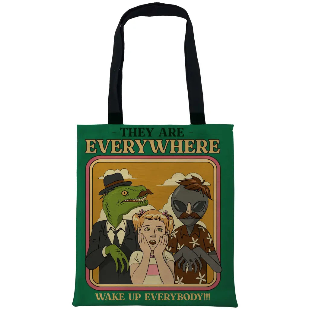 They Are Everywhere Tote Bags - Tshirtpark.com