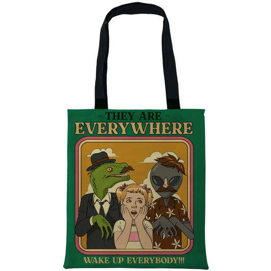 They Are Everywhere Tote Bags - Tshirtpark.com