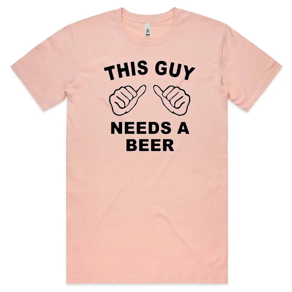 This Guy Needs A Beer T-Shirt - Tshirtpark.com
