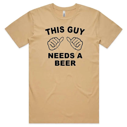 This Guy Needs A Beer T-Shirt - Tshirtpark.com