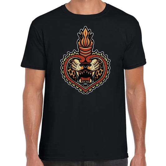 Tiger Heart T-Shirt - Tshirtpark.com