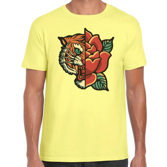 Tiger Rose T-Shirt - Tshirtpark.com